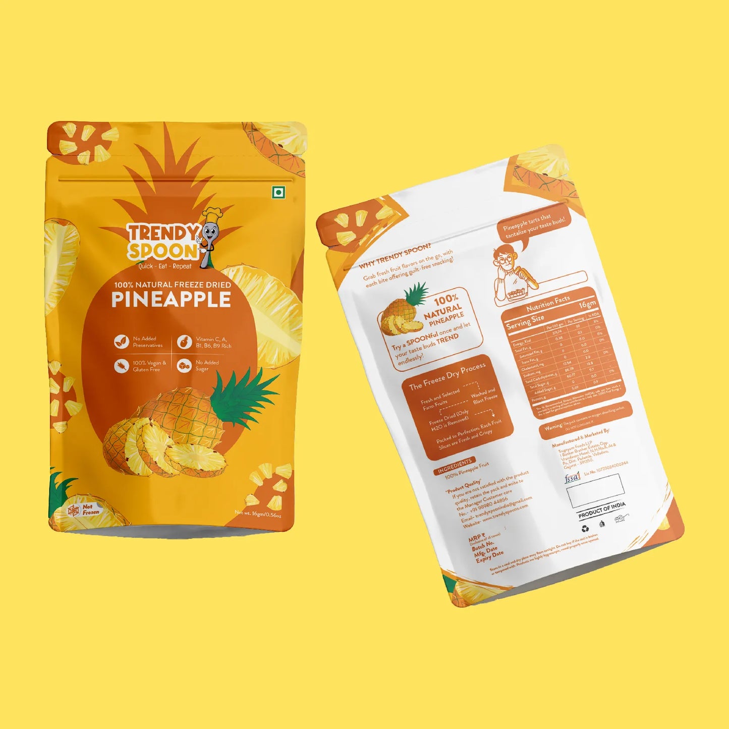 Pineapple - Trendy Spoon